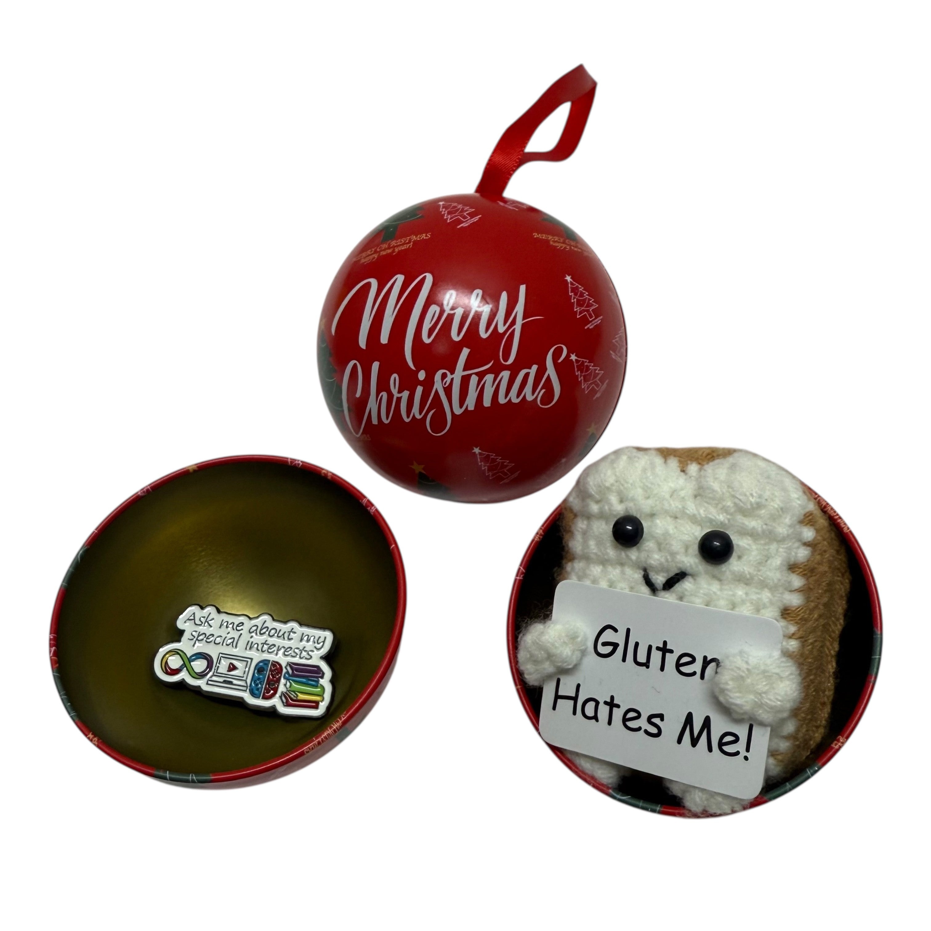 Christmas Ball Gifting Tins - Contents Sold Separately