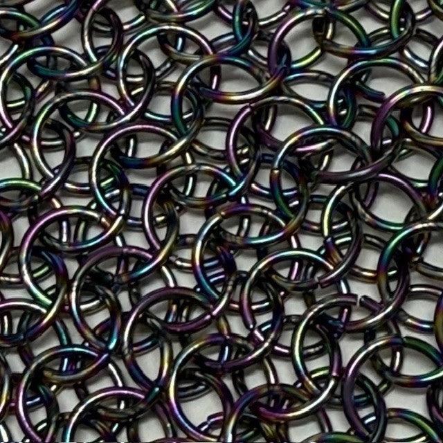 Rhomboid Hand Crafted Chain Maille Keyring