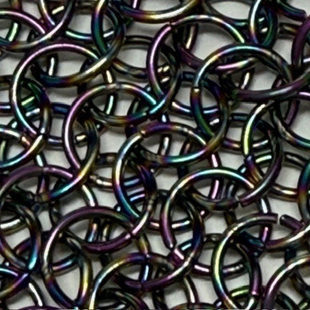 Rhomboid Hand Crafted Chain Maille Keyring