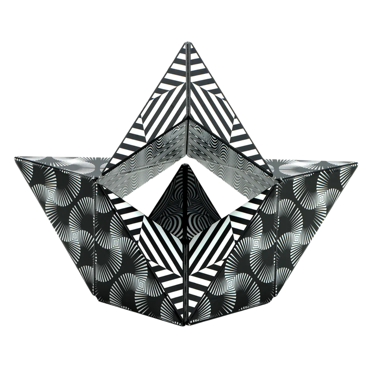 Black & White Shashibo Magnetic Puzzle Cube