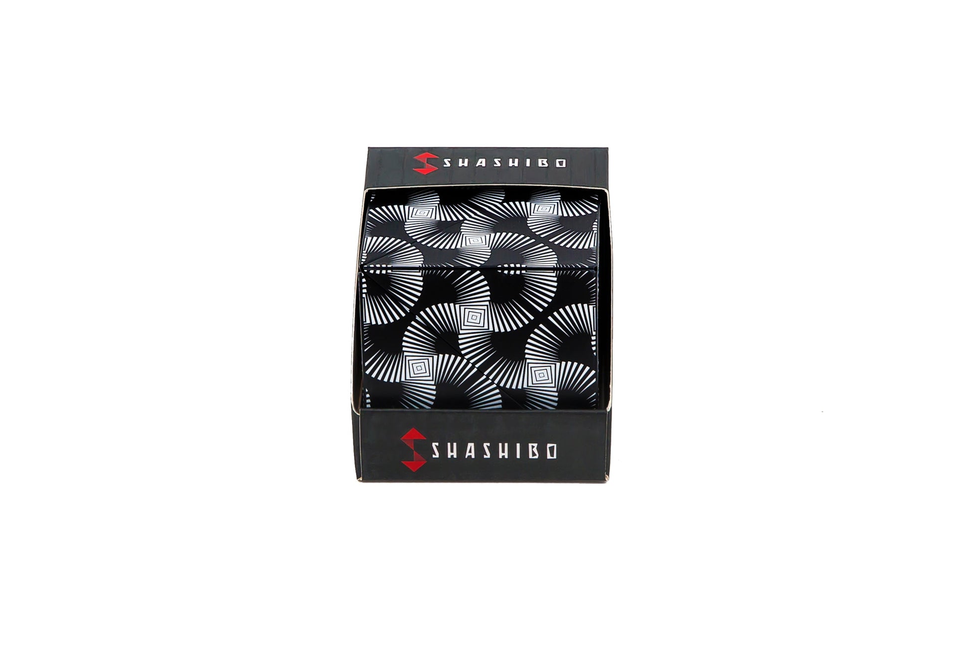 Black & White Shashibo Magnetic Puzzle Cube