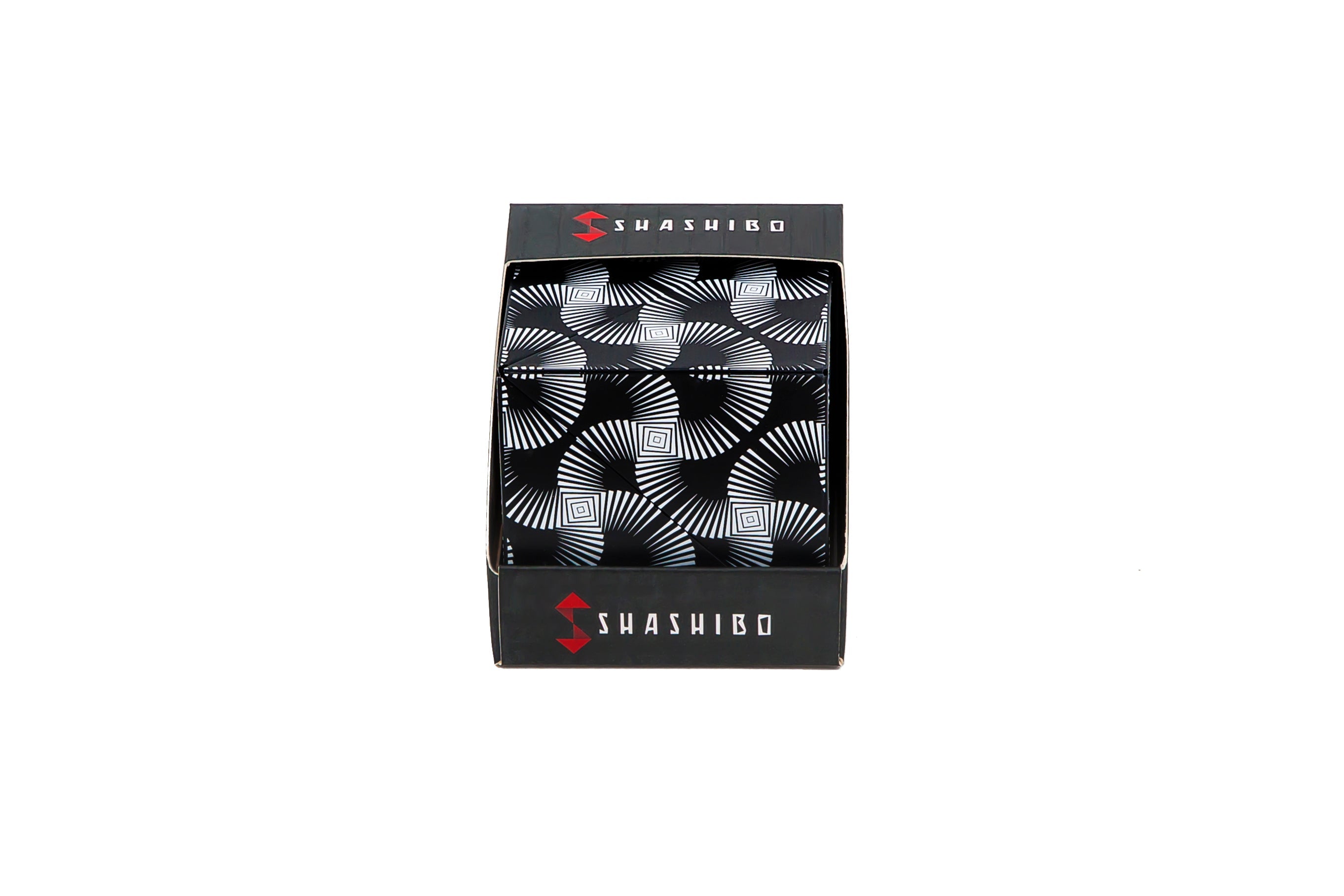 Black & White Shashibo Magnetic Puzzle Cube