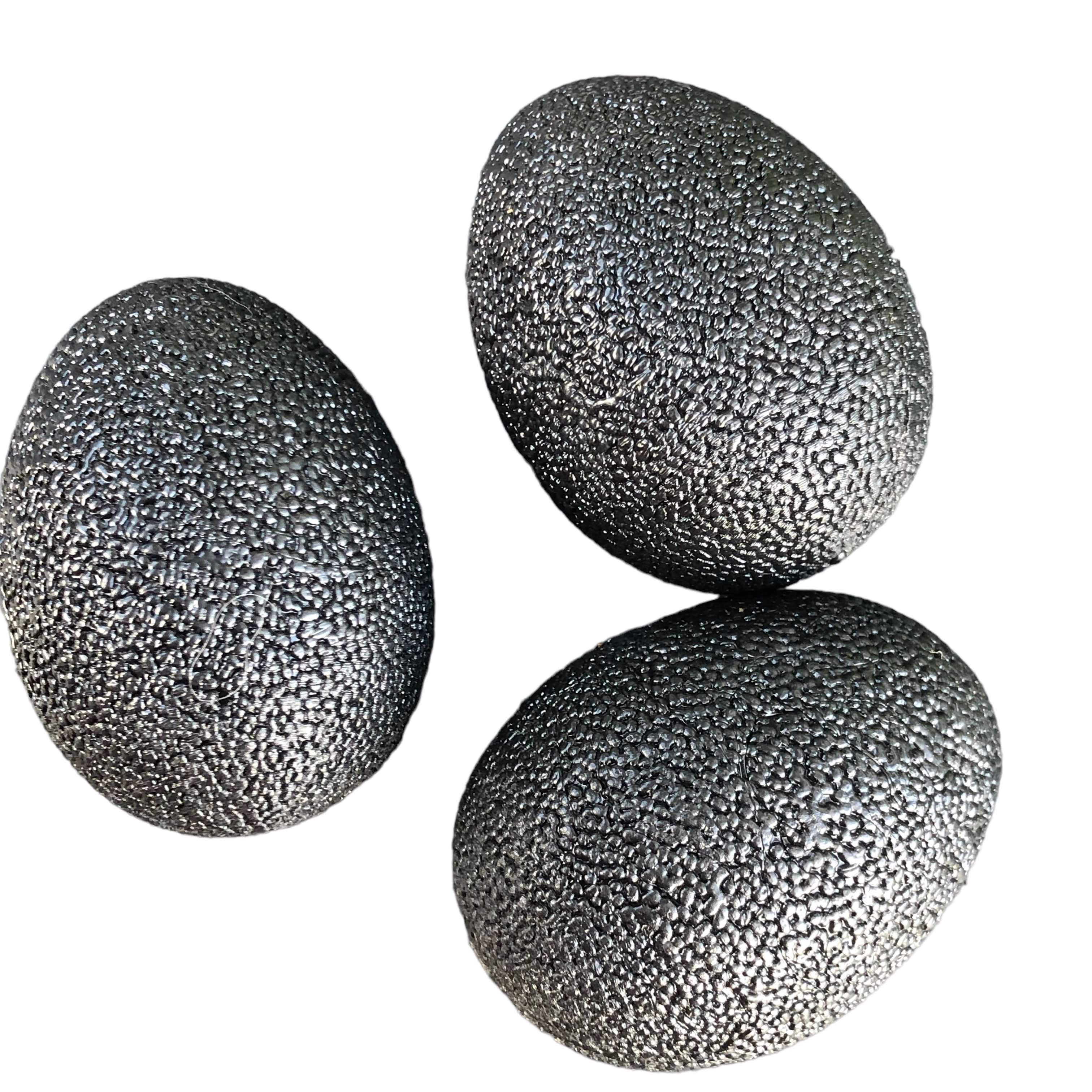 Set of 3 Different Strength Hand Exerciser Stress Eggs by Kaiko