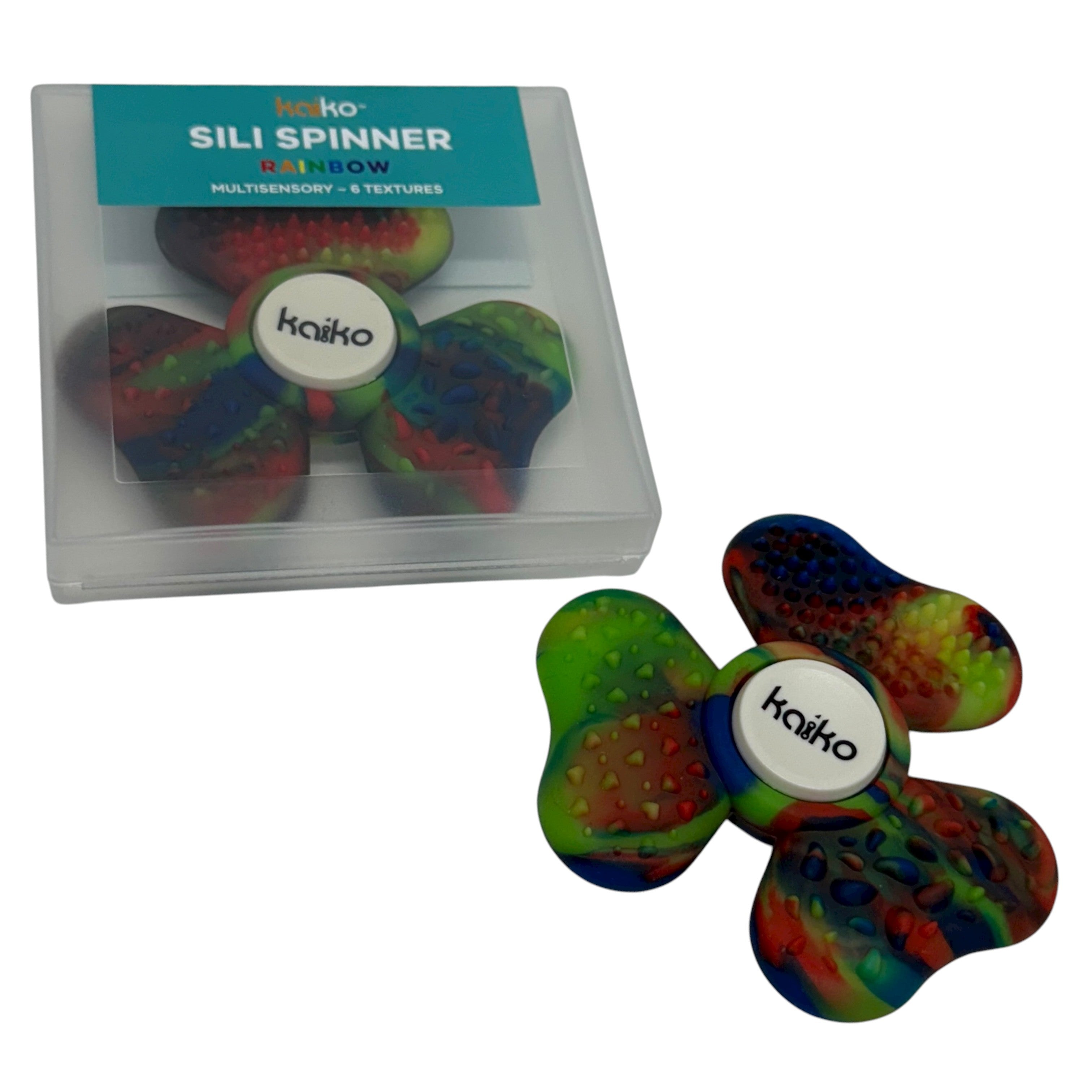Sili Spinner - Multisensory Spinner with 6 Different Textures