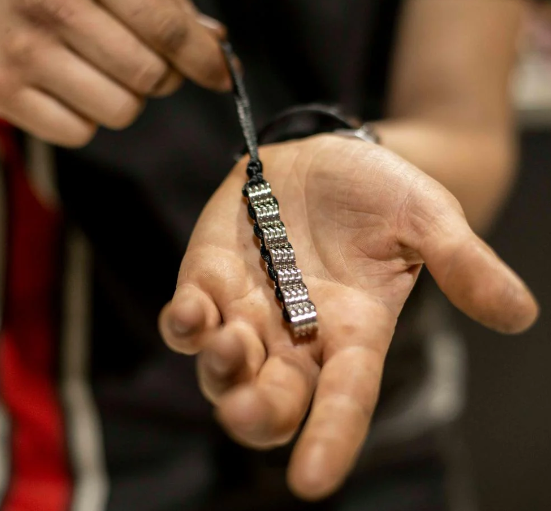 Hand Silkworm Fidget by Kaiko - for regulation, calming and hair twirling replacement