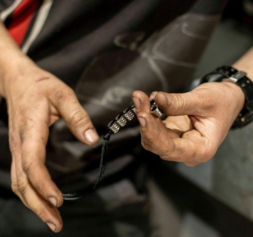 Hand Silkworm Fidget