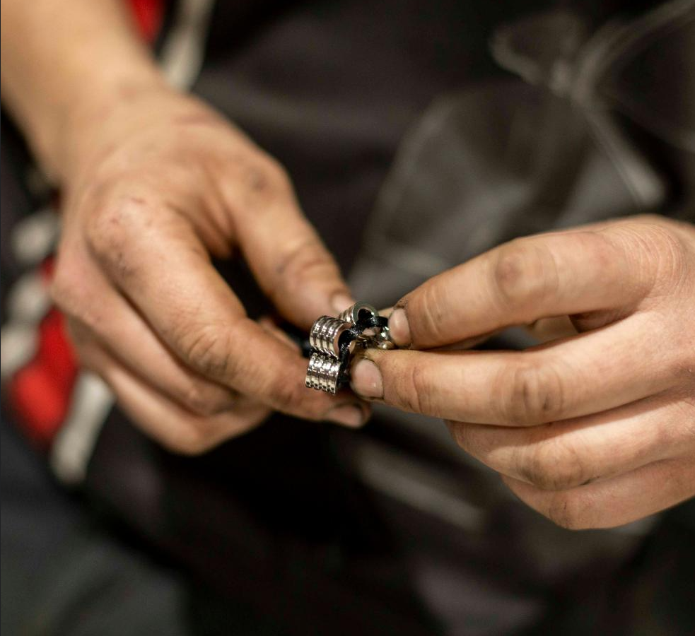 Hand Silkworm Fidget