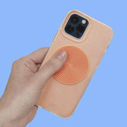 Circle Apricot Groove Slab Sensory Sticker by Speks