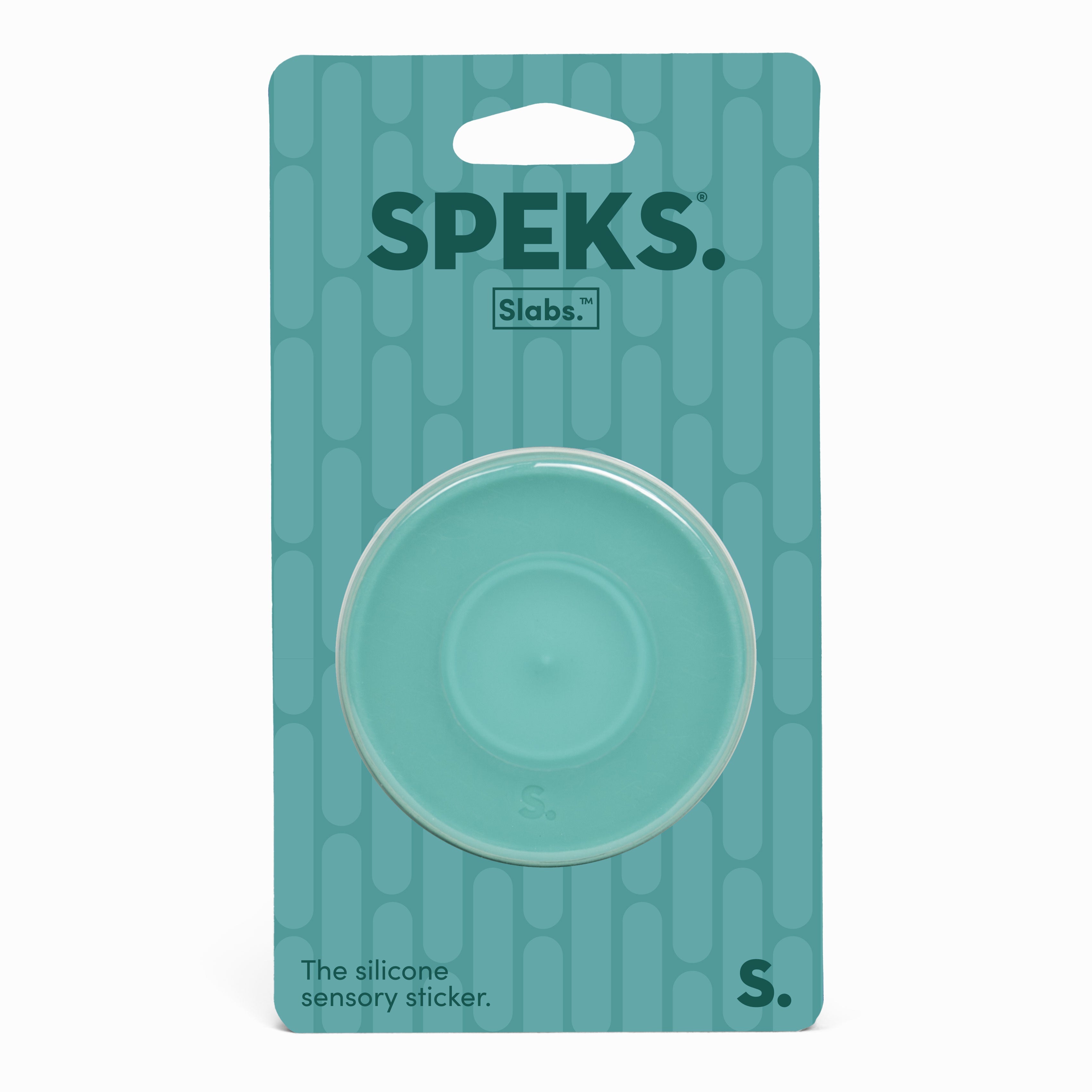 Circle Sage Green Path Slab Sensory Sticker by Speks