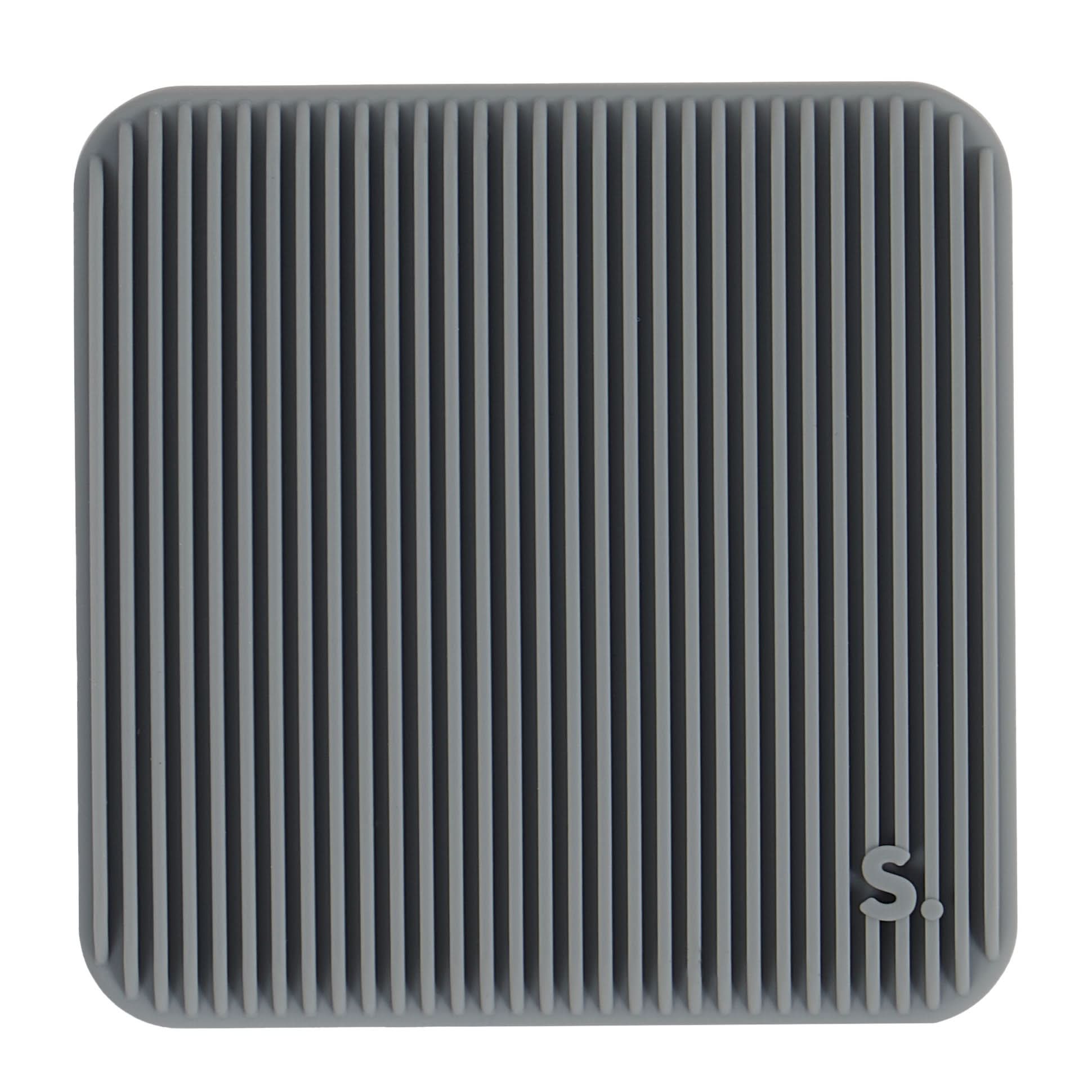Square Dark Grey Groove Slab Sensory Sticker by Speks