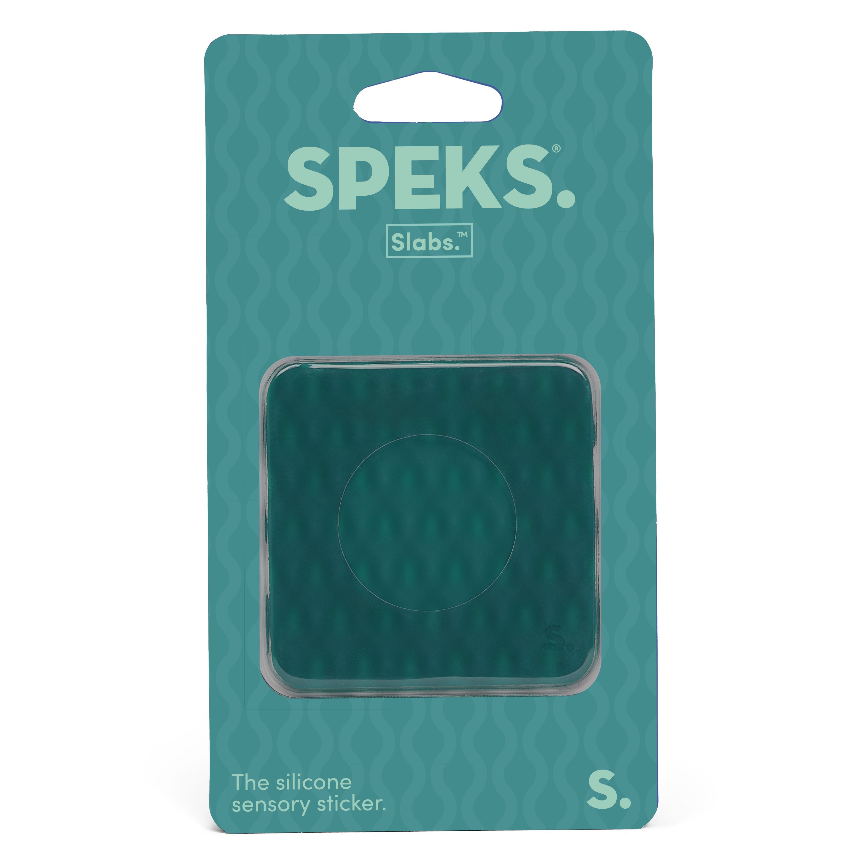 Square Green Mesh Slab Sensory Sticker by Speks