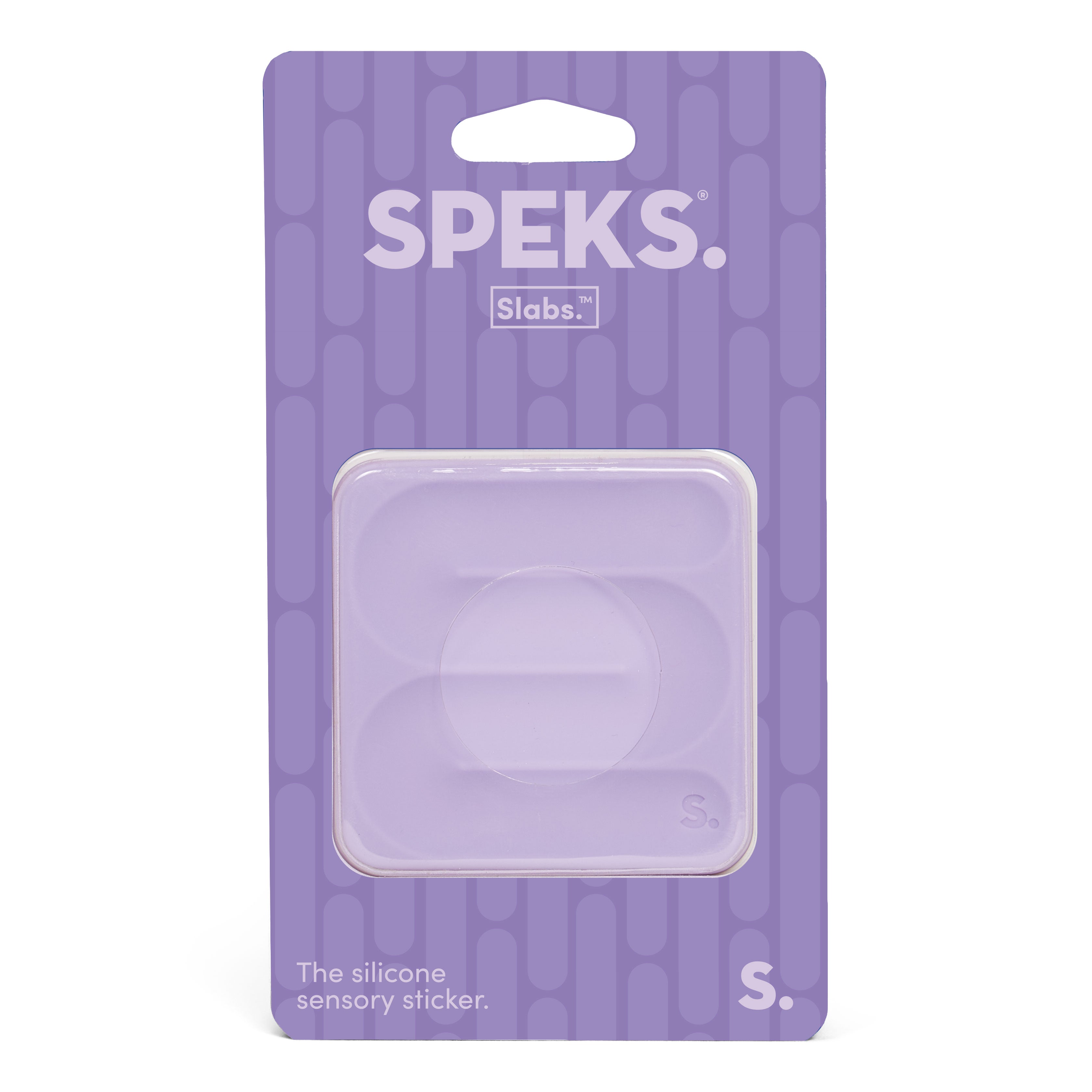 Square Purple Path Slab Sensory Sticker by Speks
