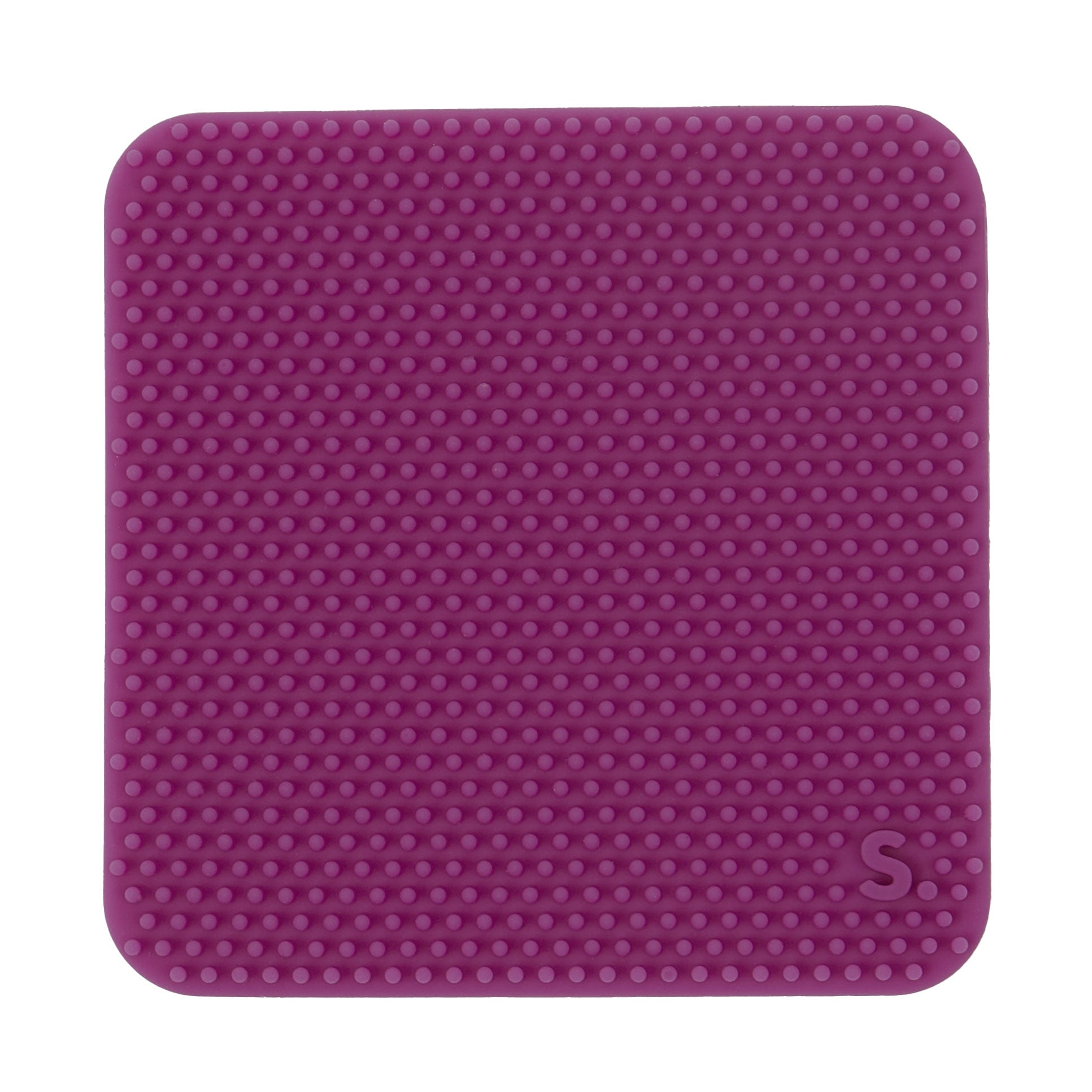 Square Dark Pink Static Slab Sensory Sticker by Speks
