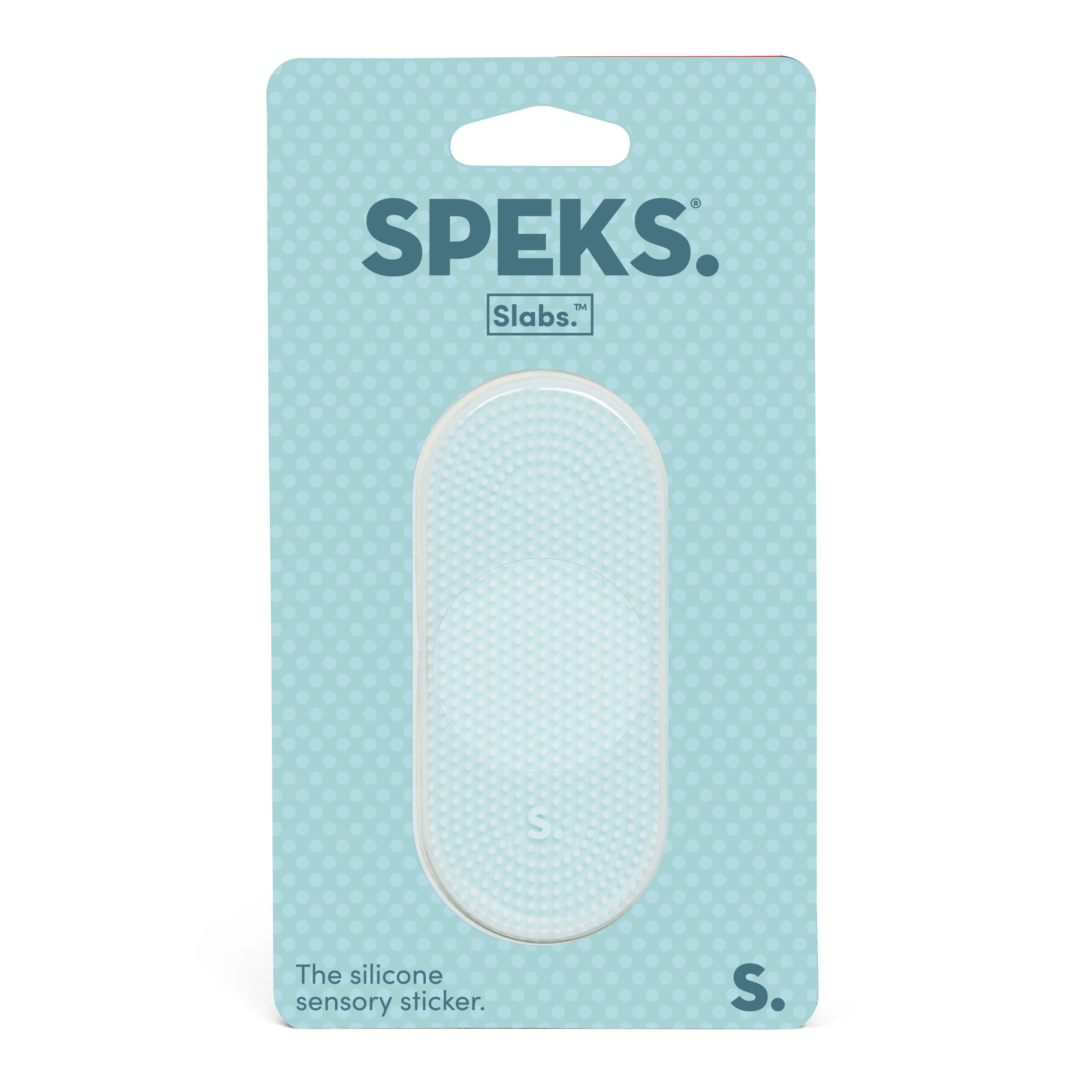 Tab Mint Green Static Slab Sensory Sticker by Speks