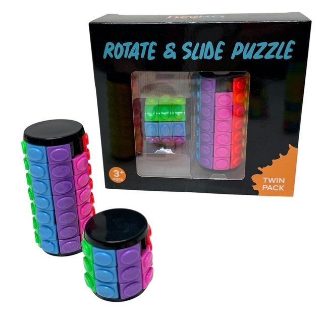 Slide & Rotate Puzzle - Twin Pack
