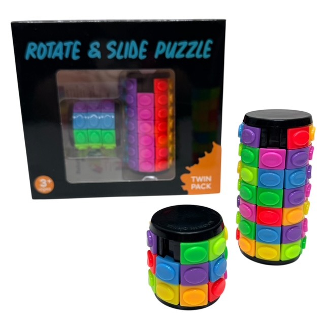 Slide & Rotate Puzzle - Twin Pack