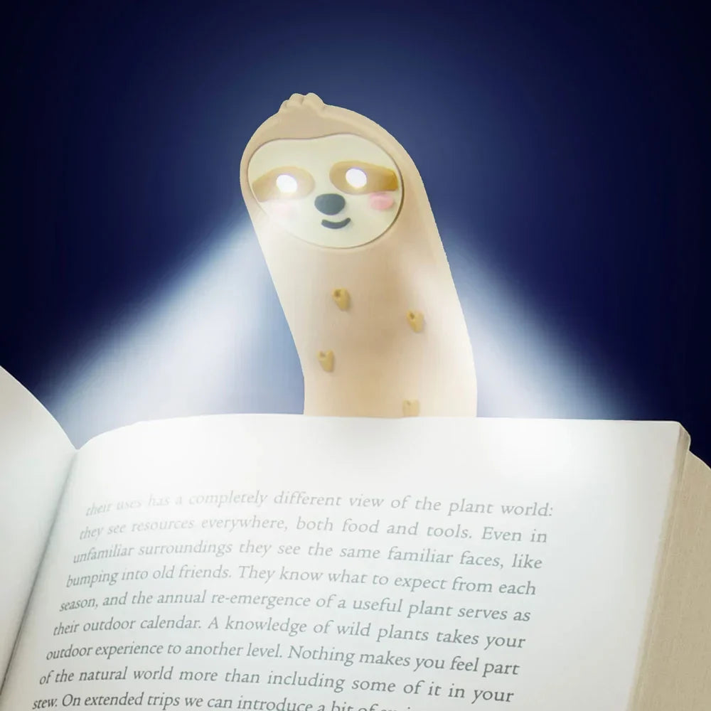 Sloth Reading Light & Bookmark
