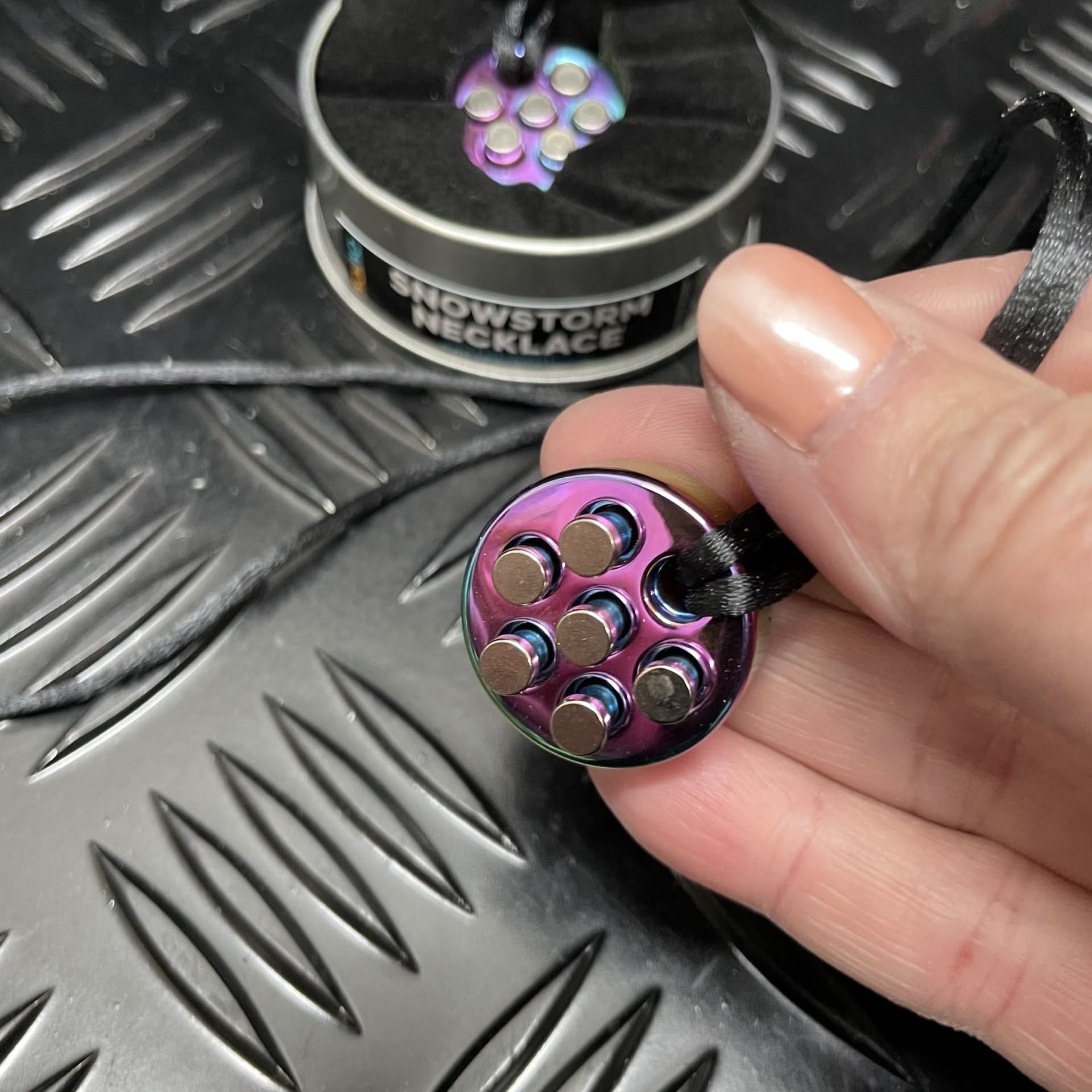 Snowstorm Necklace - Unisex Wearable Sensory Support