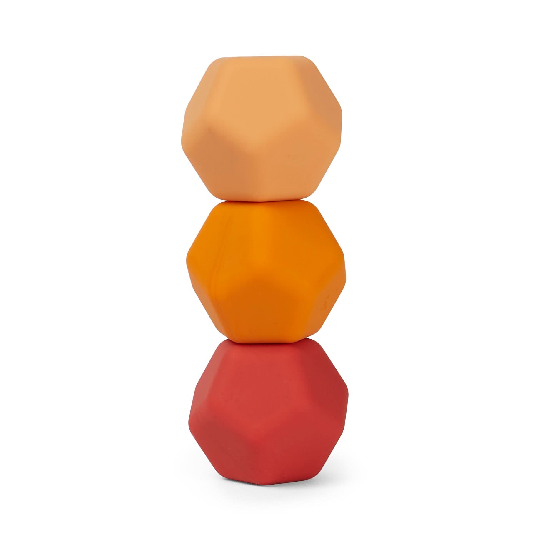 Orange Planes Speks Odds Silicone Magnets