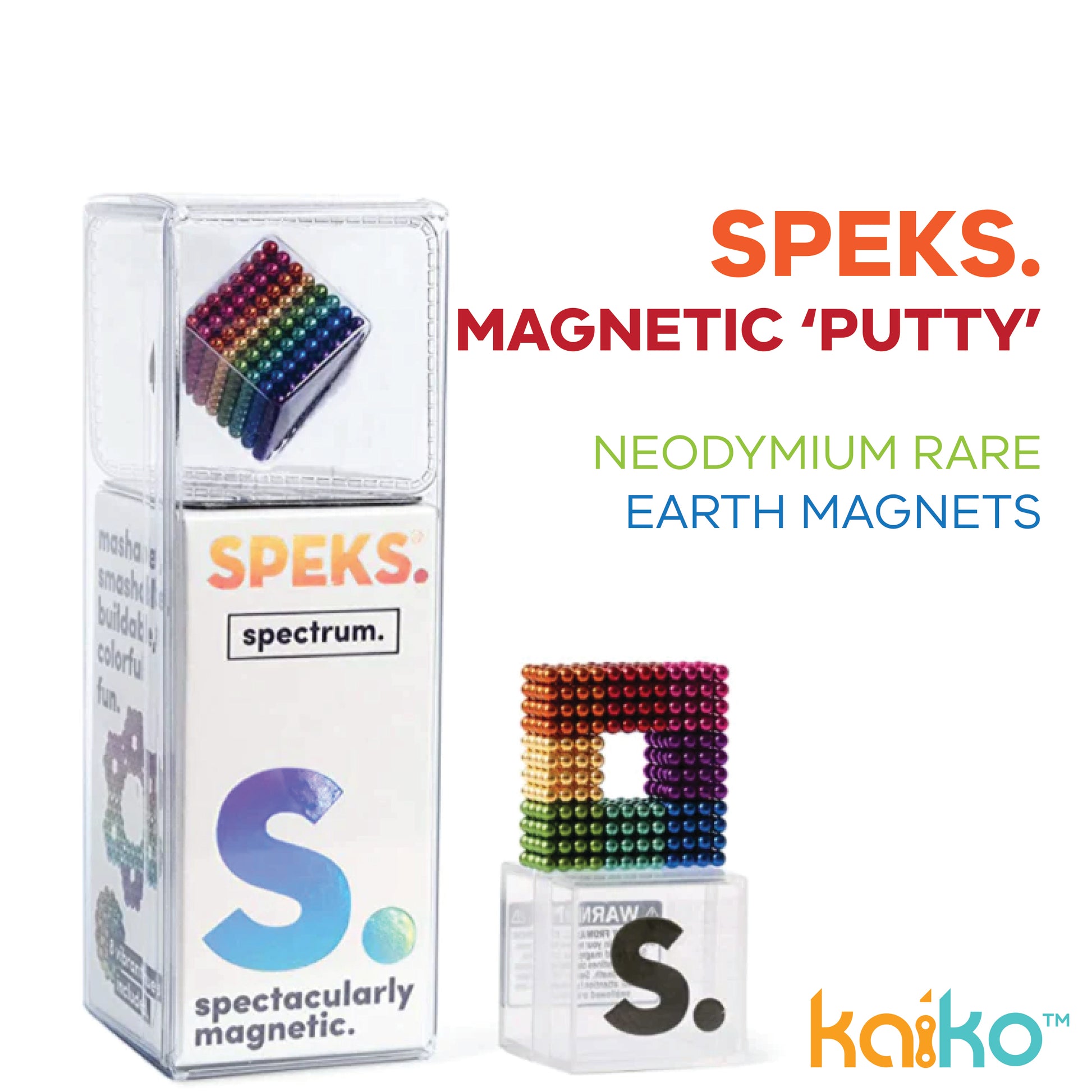 SPEKS SPECTRUM RAINBOW Magnetic balls