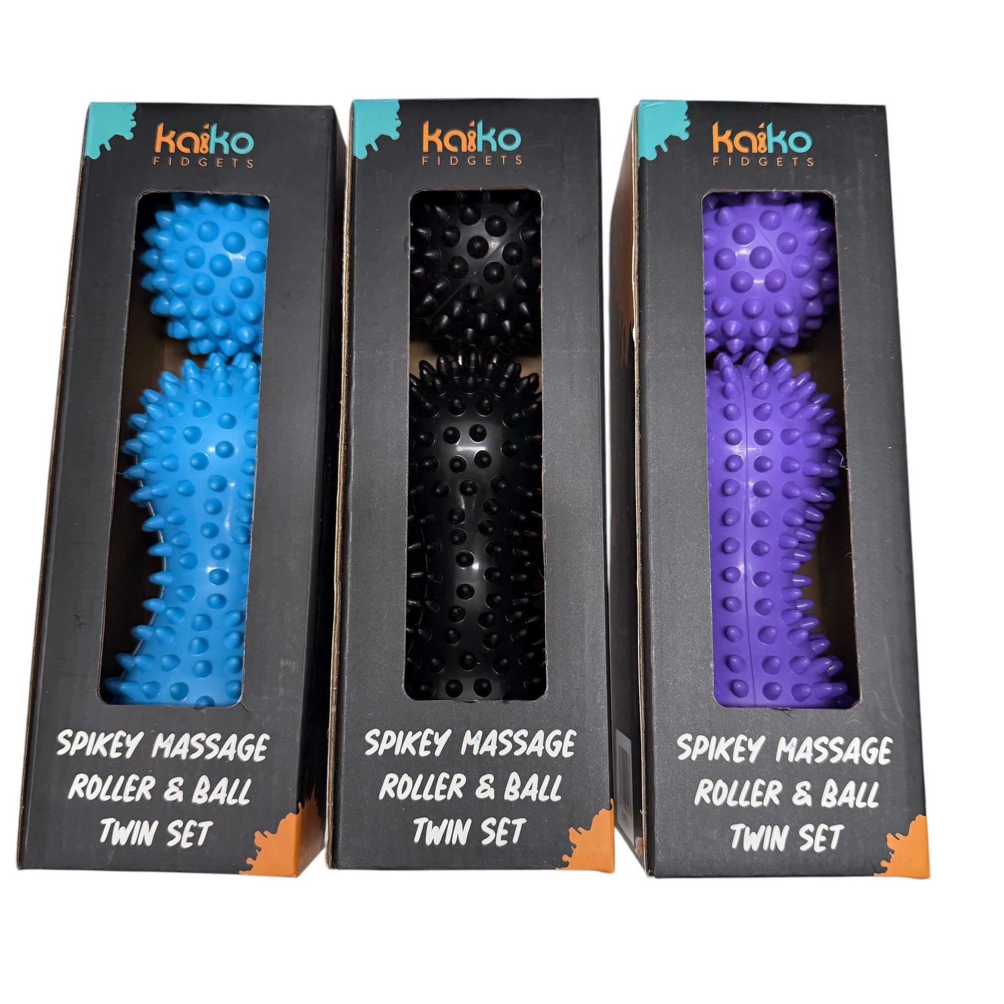 Spikey Massage Roller & Ball for Feet, Hands & Body