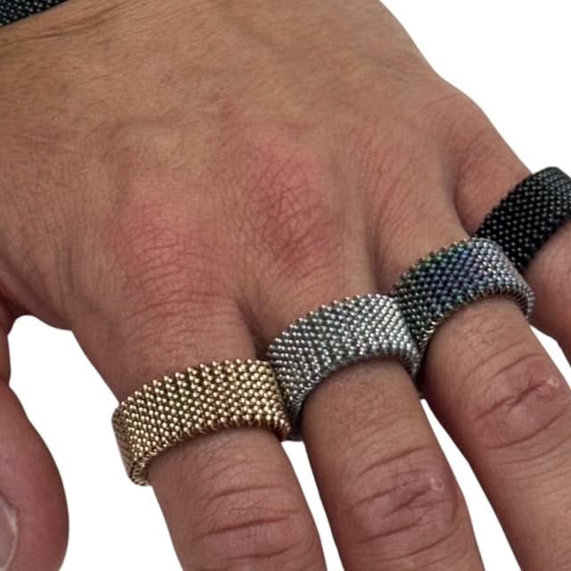 StimMesh Set - Unisex Ring + Bracelet - Low Profile Gentle ‘Ouch’ Supports