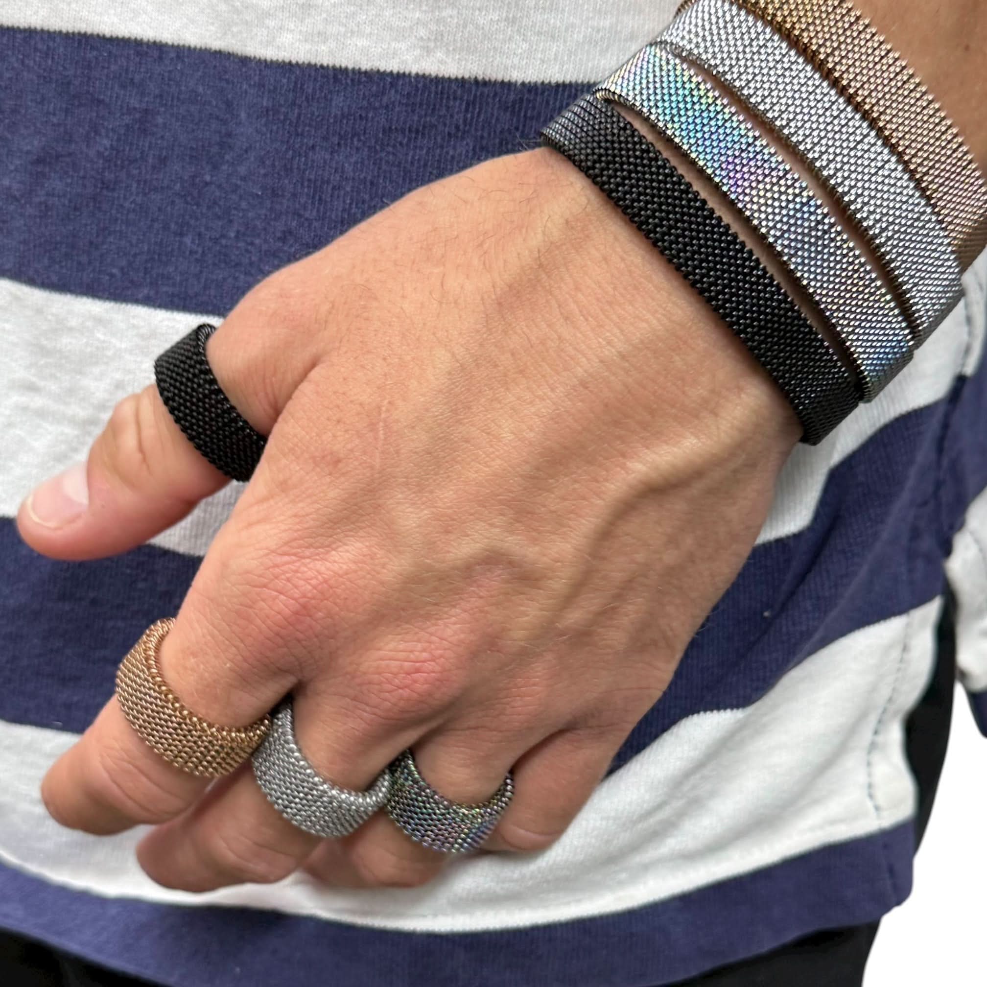 StimMesh Bracelet - Low Profile Gentle ‘Ouch’ Support