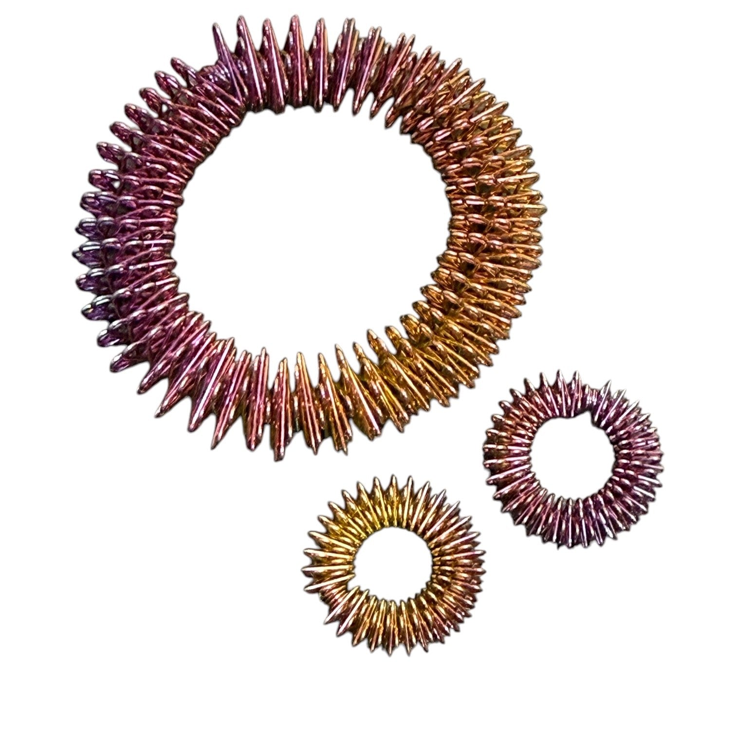 Sunset Wrist & Finger Spikey Set