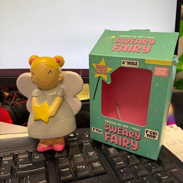 Sweary Fairy Stress Reliever - -Explicit Language