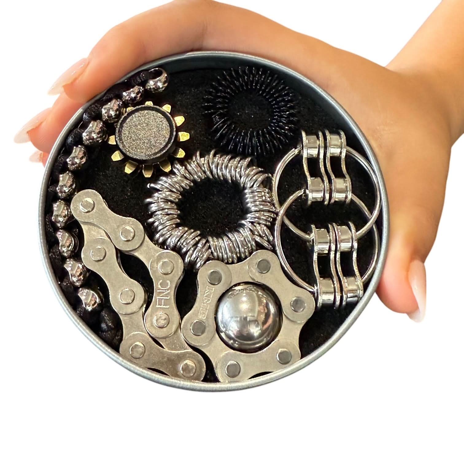 The Works Fidget Kit by Kaiko Fidgets - 7 Purpose Built Sensory Suppor ...
