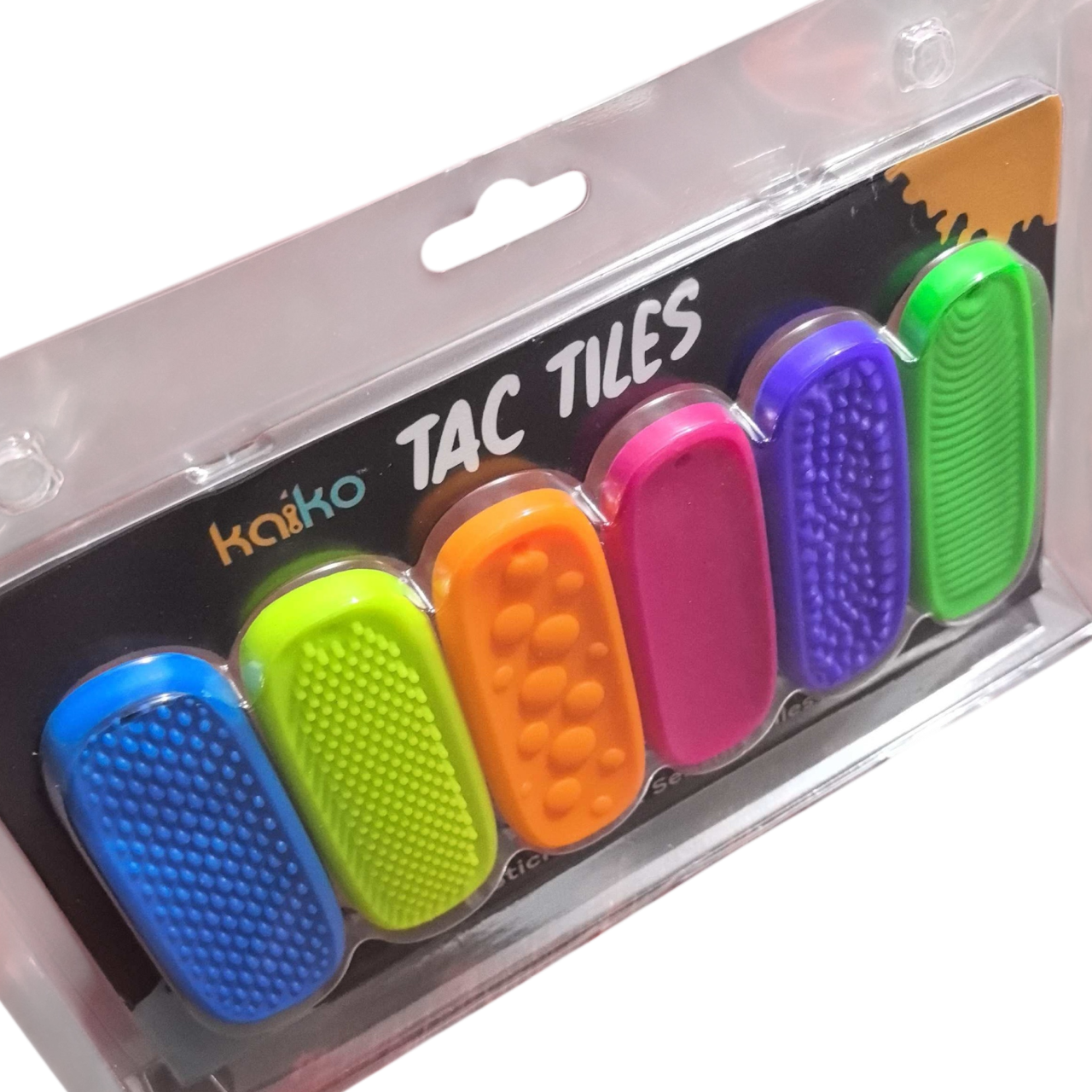 Tac Tiles by Kaiko - 6 Stick and Pick Sensory Tiles