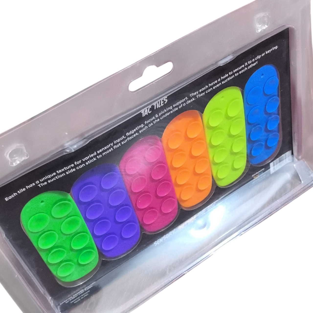 Tac Tiles by Kaiko - 6 Stick and Pick Sensory Tiles