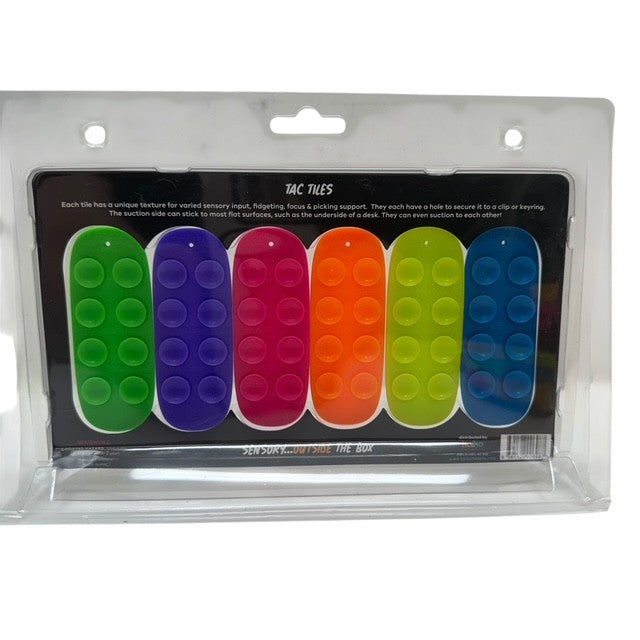 Tac Tiles by Kaiko - 6 Stick and Pick Sensory Tiles