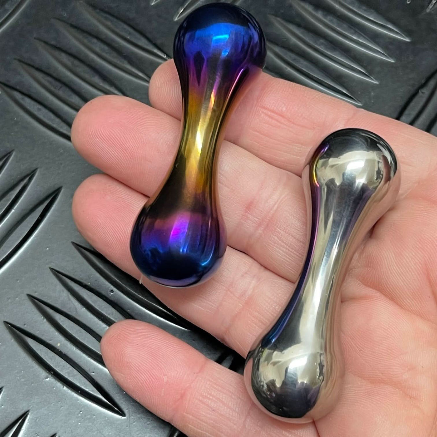 Titanium Keychain Fidget Titanium Fidget Bone by kaiko — Kaiko Fidgets Australia Pty Ltd
