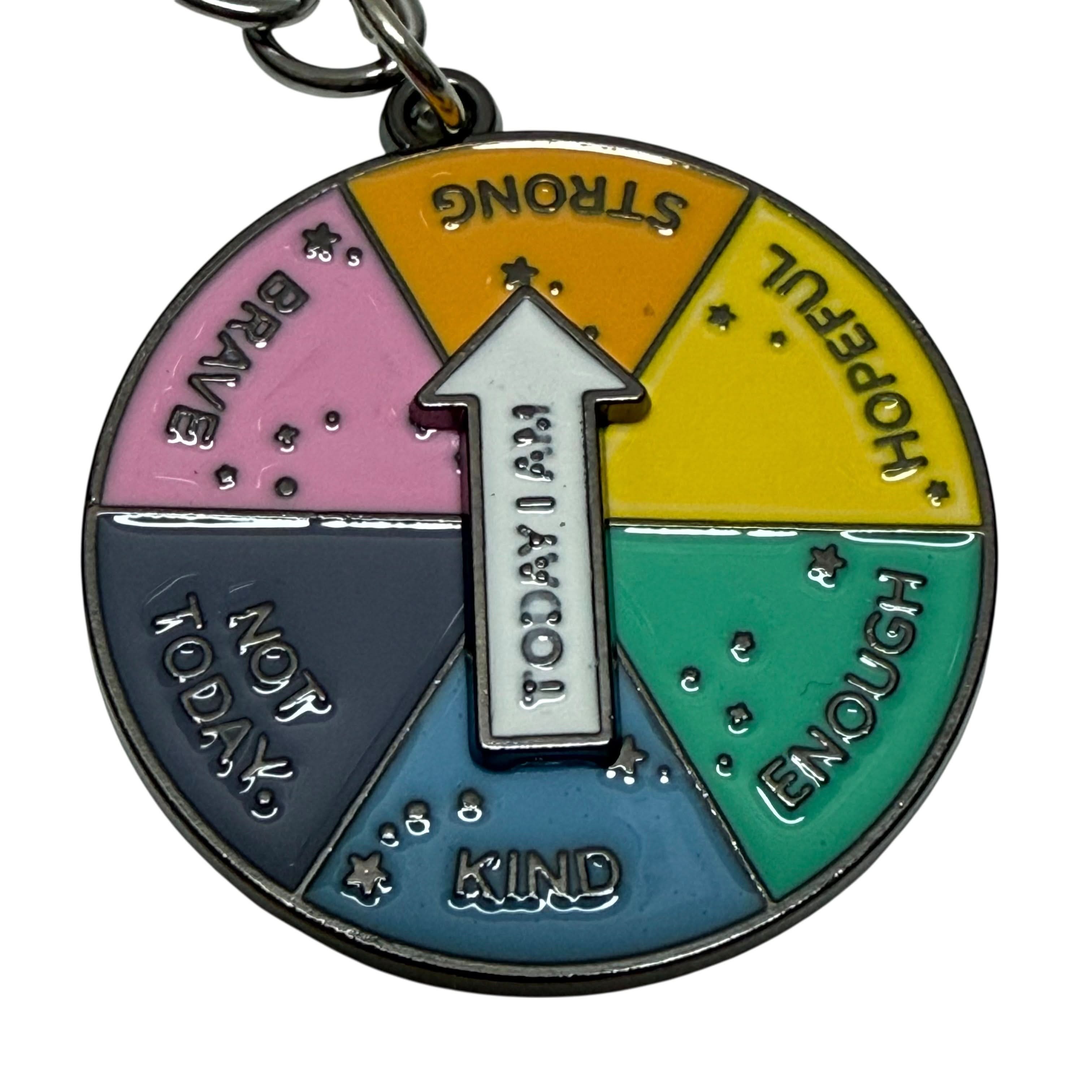 Today I am... Spinning Communication Keyring