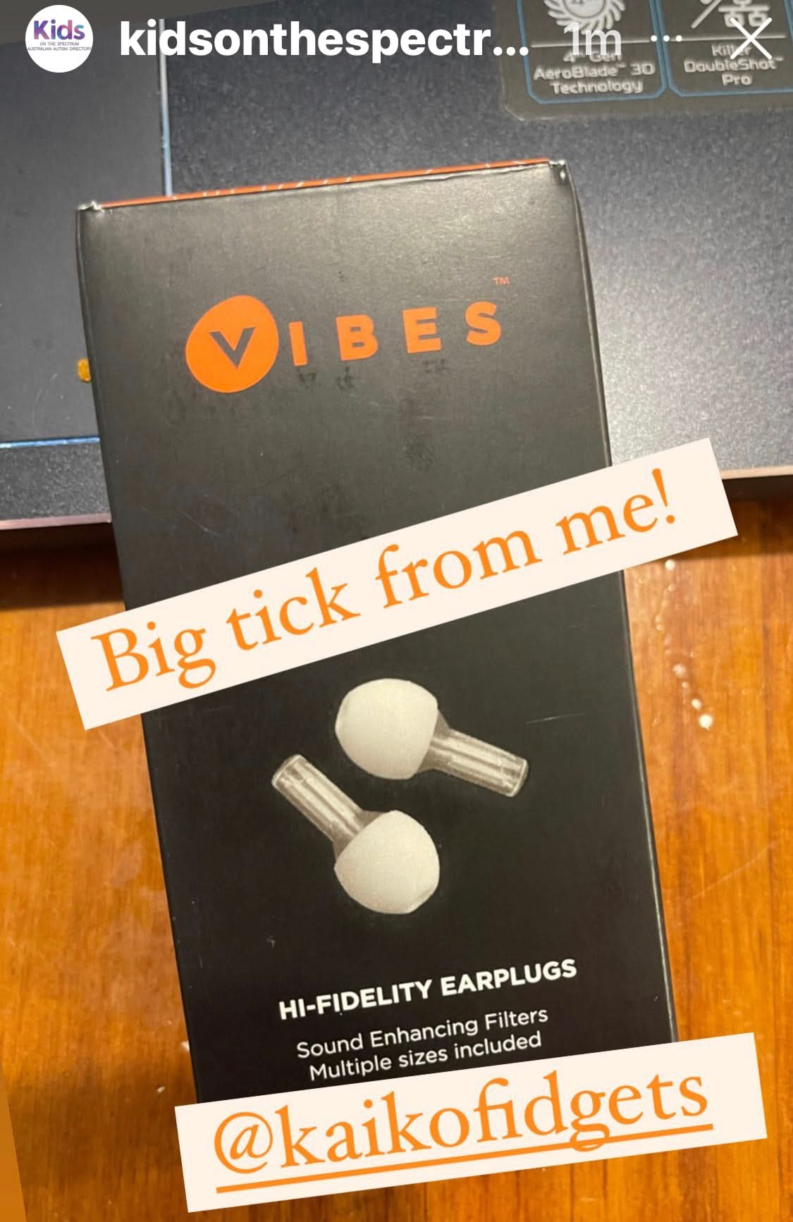 VIBES Hi-Fidelity Reusable Noise Reduction Ear Buds
