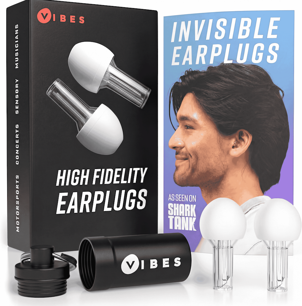 VIBES Hi-Fidelity Reusable Noise Reduction Ear Buds