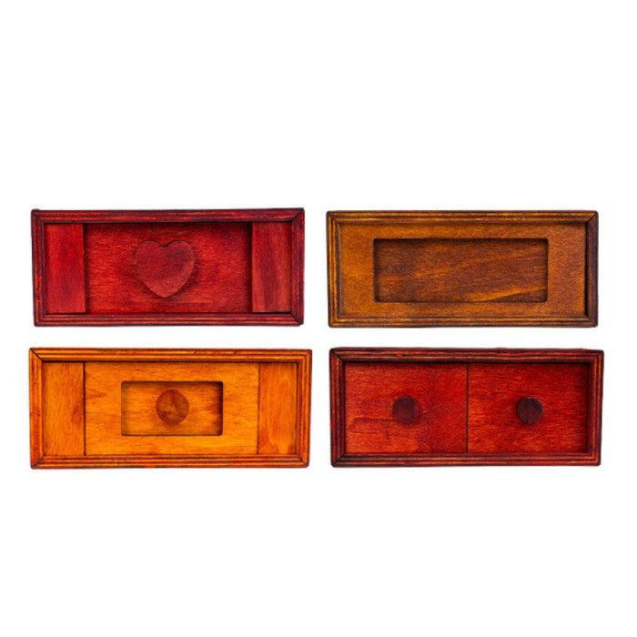 Mysterious Puzzle Box - 4 Different Puzzles Avail.