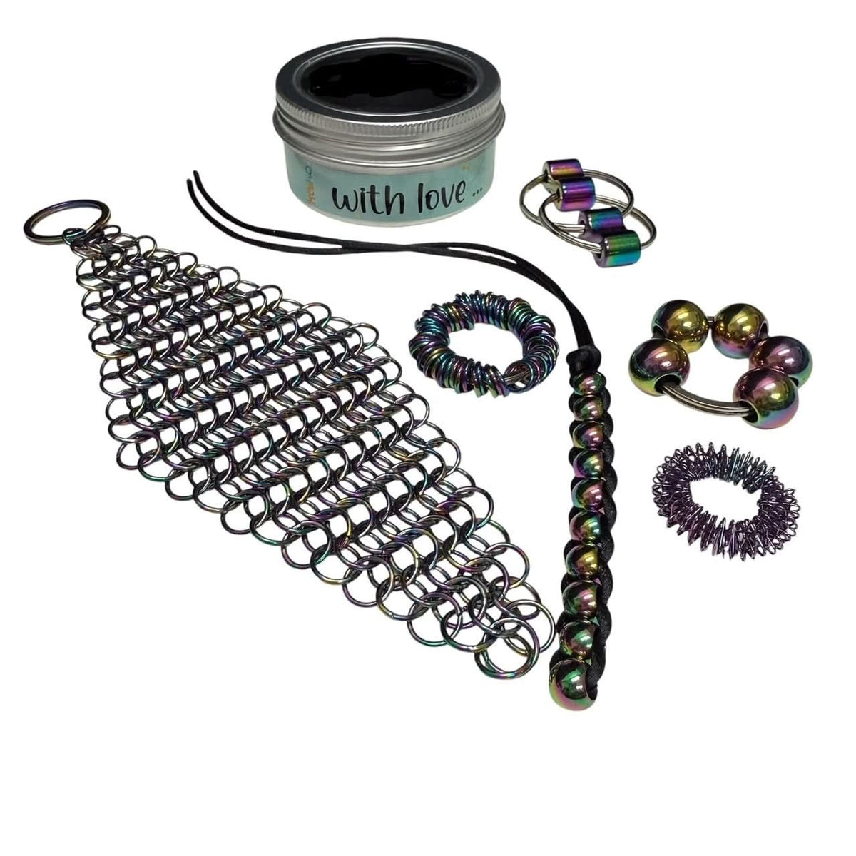With Love... Sensory Support Tin – Kaiko Fidgets Australia Pty Ltd
