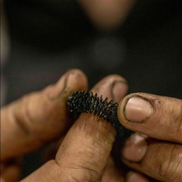 Black Wrist & Finger Spikey SET