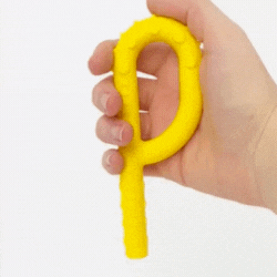 ARK HOLLOW & Textured P Grabber Oral Hand Chew