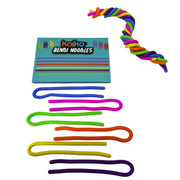 Kaiko BENDI Noodles smooth silicone sensory tools with colourful noodles and packaging