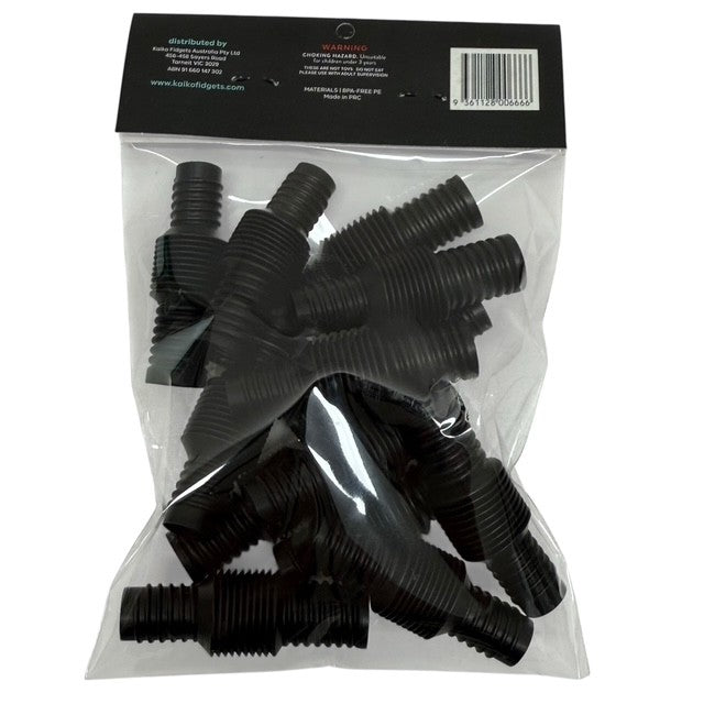 Pack of 12 Mini Pop Tubes - Imaginative Play and Pocket Size Sensory Supports