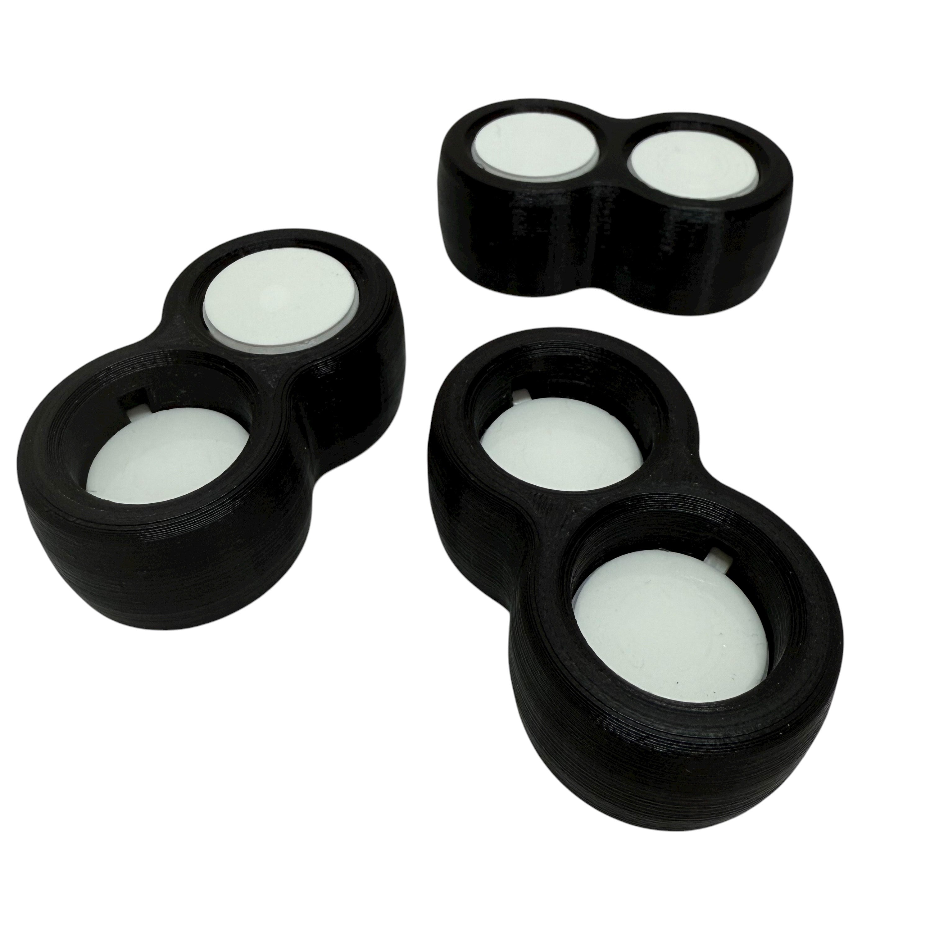 Black and White Dual Button - ASMR Fidget