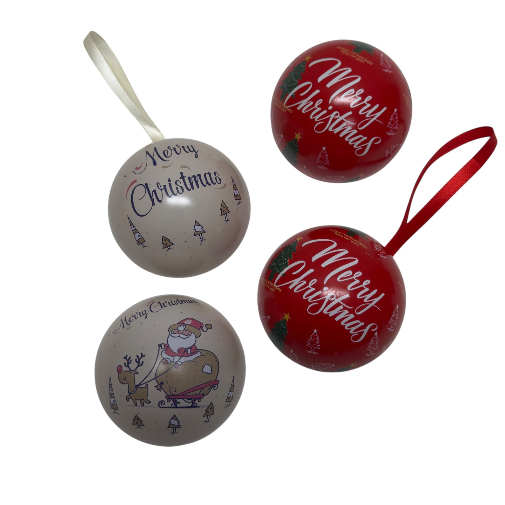 Christmas Ball Gifting Tins - Contents Sold Separately