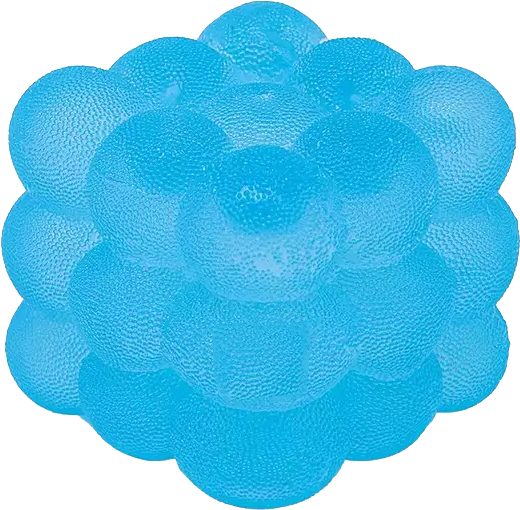 Blue textured Epic Squish Bubble Cubie