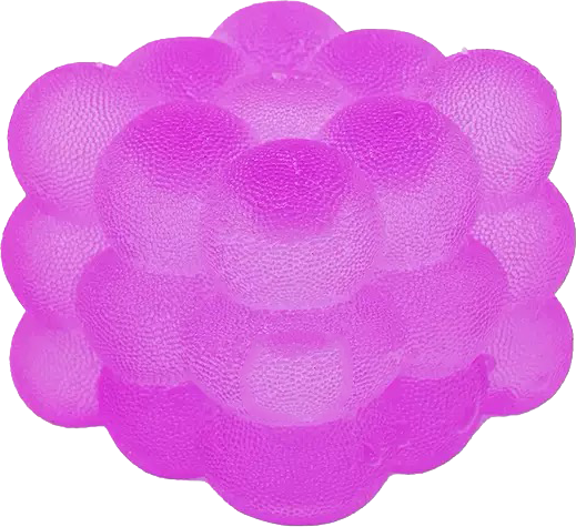 Purple textured Epic Squish Bubble Cubie
