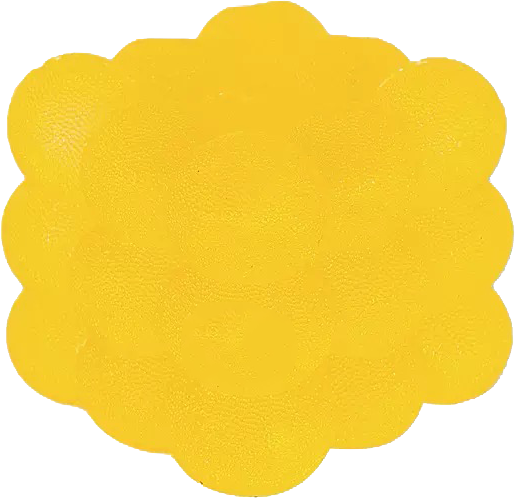 Yellow textured Epic Squish Bubble Cubie