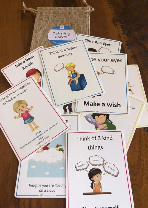 OhBeehave Calming Cards for Self Regulation