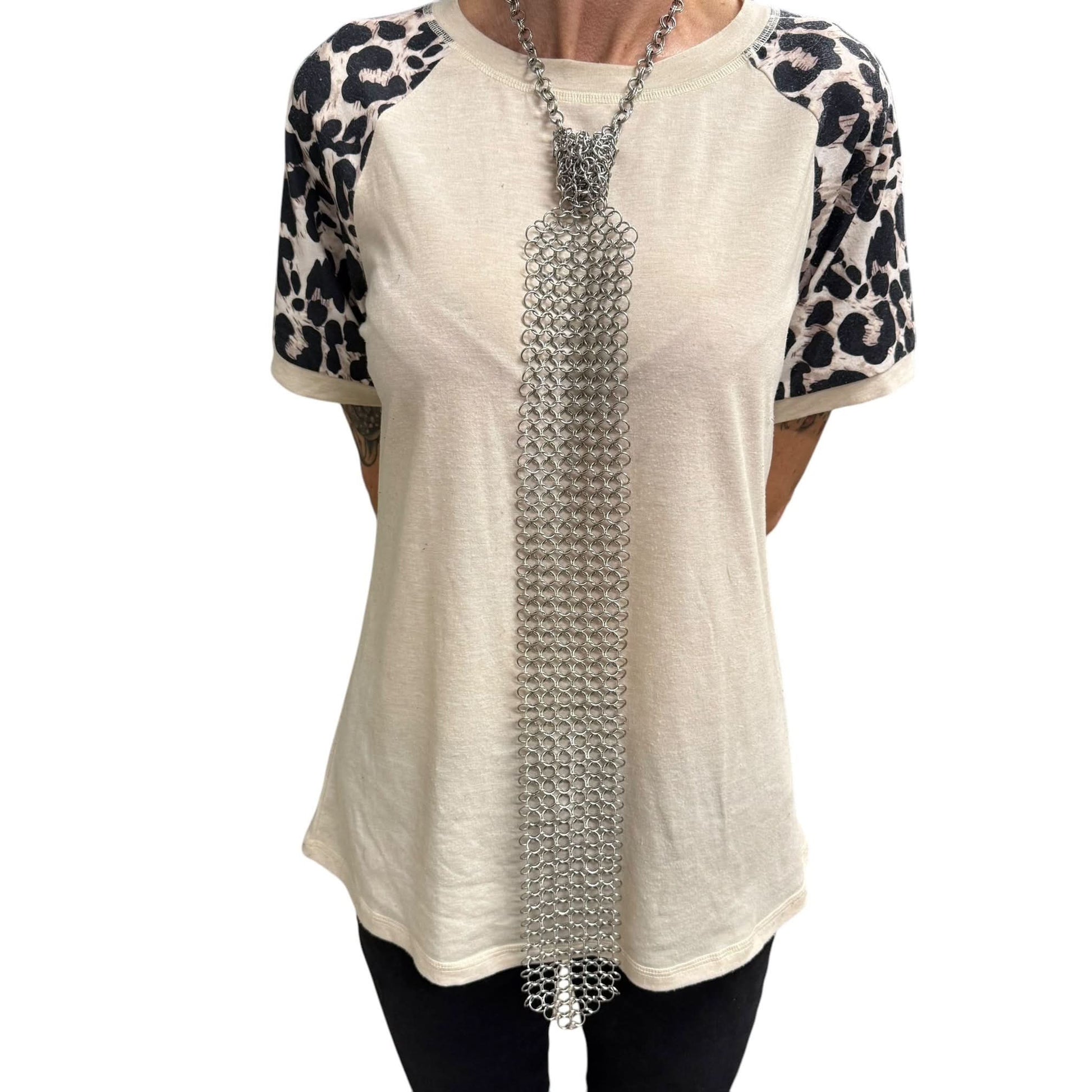 Chain Maille Tie - Hand Crafted by Kaiko Fidgets